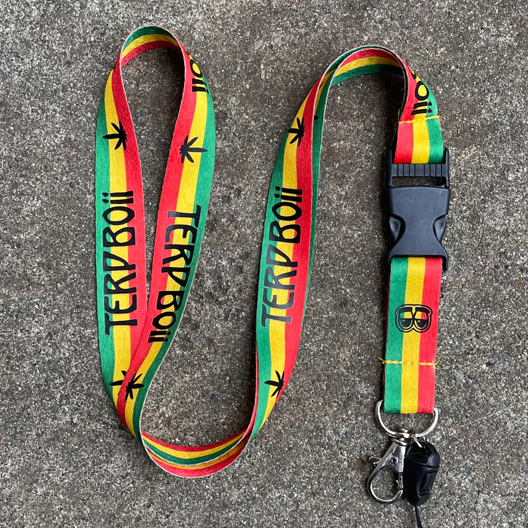 Rasta Lanyard